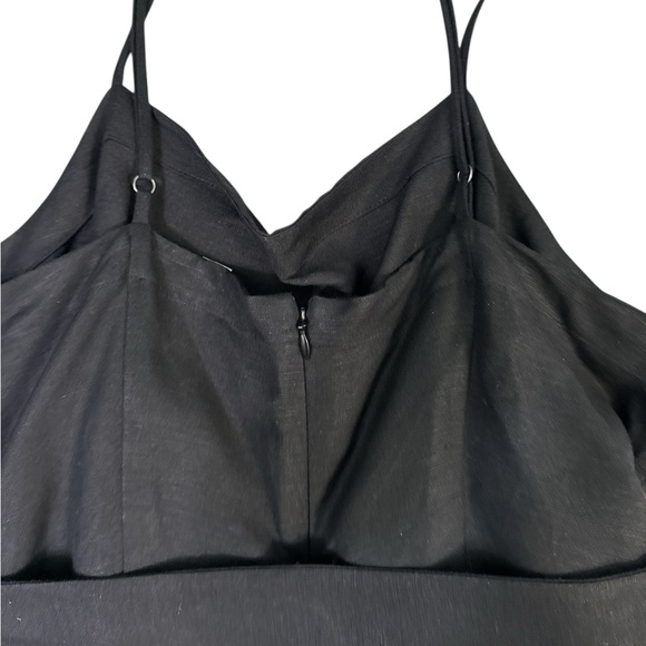 Loft Stylish Women black short romper with Belt - Picture 5 of 8